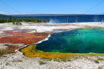 Abyss Pool of Yellowstone