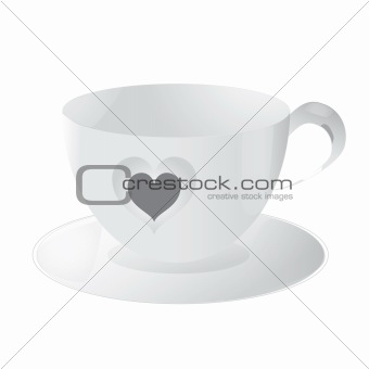 cup with heart