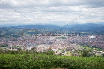 Oviedo city landscape