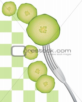 cucumber slice