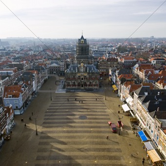 Delft Market square