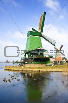 Windmills in the Zaanse Schans