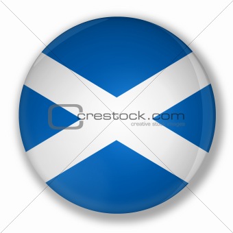 Badge with flag of scotland