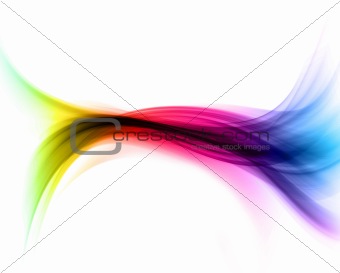 Abstract rainbow coloured background