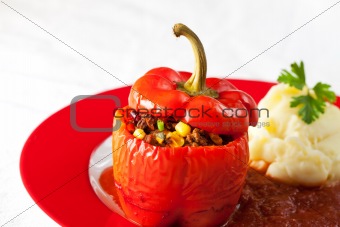 baked stuffed bell peppers 