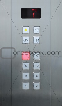 7 floor on elevator buttons