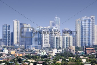 fort bonifacio skyscrapers manila
