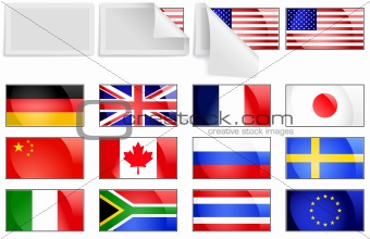 International transfer flags
