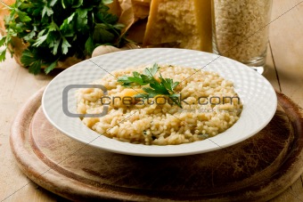 Risotto with Grana Parmesan Cheese