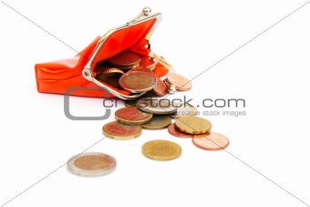 Coins in wallet