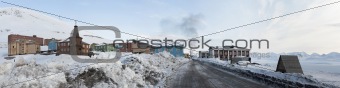 The Arctic city of Barentsburg - PANORAMA