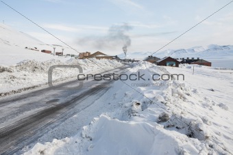 Barentsburg - Russian Arctic city
