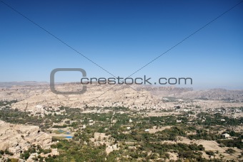 yemen landscape near sanaa