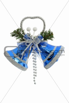 Christmas Bells / isolated with clipping path 
