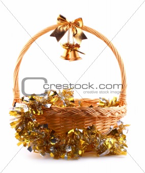 old bells and basket