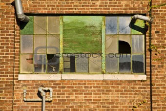 Broken Factory Windows