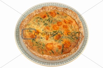 Asparagus Pie - top view