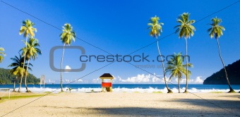 cabin on the beach; Maracas Bay; Trinidad
