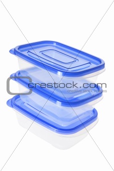 Stack of Plastic Containers