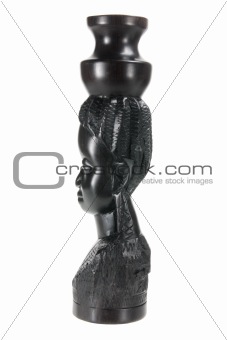 African Woman Carving