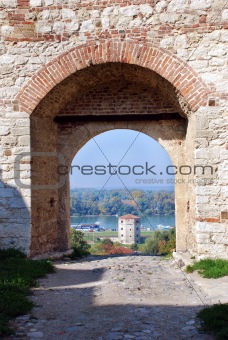 Stone fortress  in Belgrade