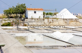 saline in Troncalhada, Beira, Portugal