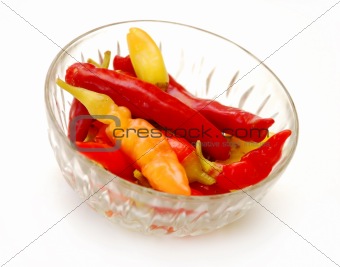 hot peppers