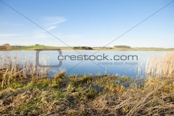 landscape with a pond, Czech Republic