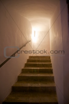 upstairs to the light