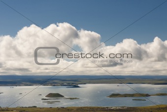 Myvatn landscape - Iceland.