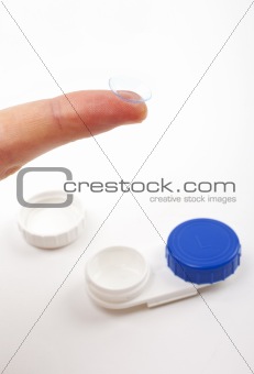 Contact Lenses and Case