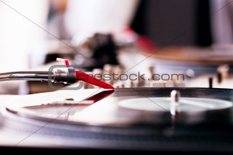 Playing vinyl
