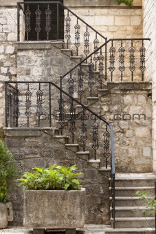 Beauty pattern stairs - Kotor Montenegro