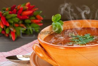 Chilli con carne stew