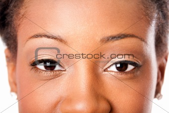 African beauty eyes