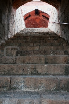 Humayun's tomb stairs, Delhi, India