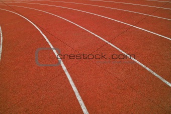 Athletics running track