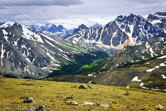 Rocky Mountains in Jasper National Park, Canada