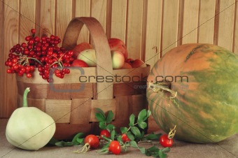 Vegetables, fruit and berries