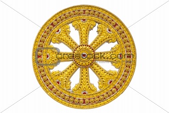 wheel of dhamma of buddhism 