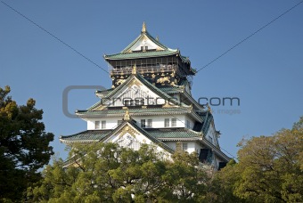 osaka castle in japan