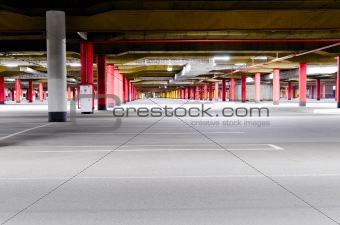 mall underground parking