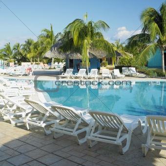 hotel's swimming pool, Cayo Coco, Cuba