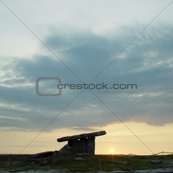 Poulnabrone Dolmen, Burren, County Clare, Ireland