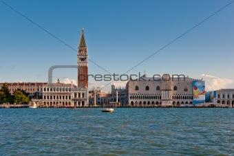 View at the San Marco square