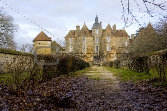 Chateau de Ratilly, Burgundy, France