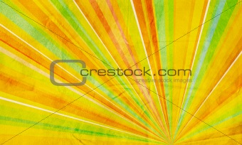Geometric abstract background yellow orange green and red