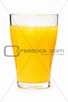 Orange juice in glass