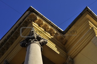 Column and frieze