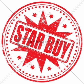 Star buy rubber stamp